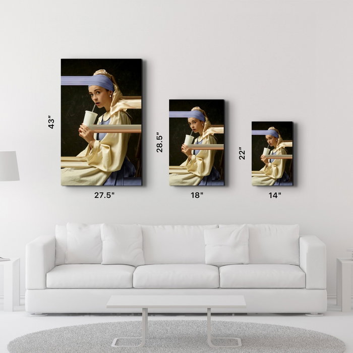Wallity Pintura Decorativa de Vidrio Templado 46 x 72 cm